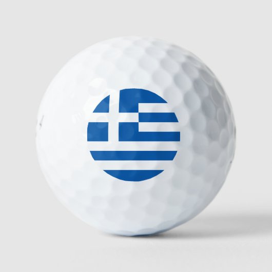 Balles De Golf Drapeau grec (Devant)
