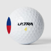 Balles De Golf Drapeau Haïti (Logo)