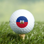 Balles De Golf Drapeau Haïti (T-shirt Insitu)