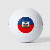 Balles De Golf Drapeau Haïti (Devant)