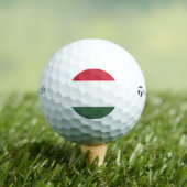 Balles De Golf Drapeau hongrois (T-shirt Insitu)