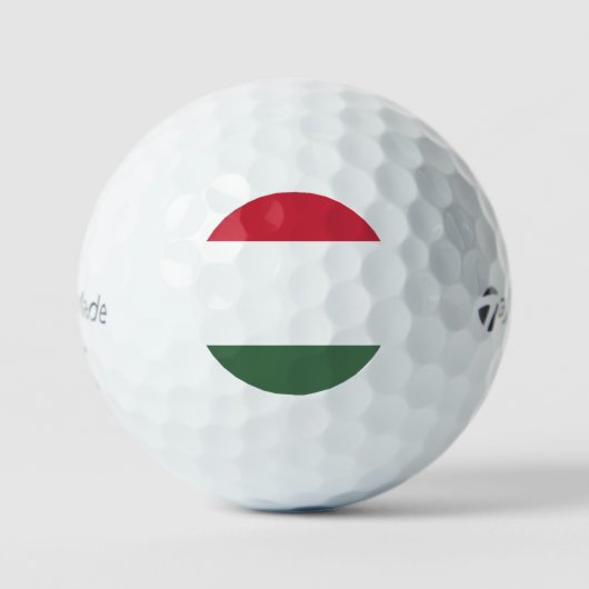 Balles De Golf Drapeau hongrois (Recto)