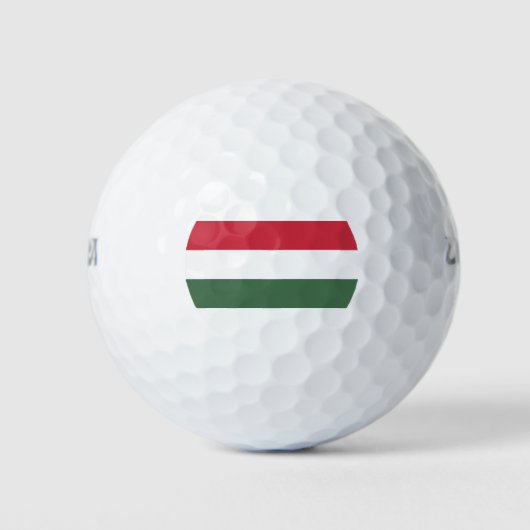 Balles De Golf Drapeau hongrois (Devant)