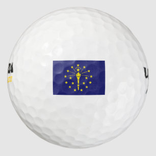 Balles De Golf Drapeau INDIANA