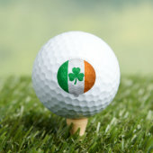 Balles De Golf Drapeau Irlandais (T-shirt Insitu)