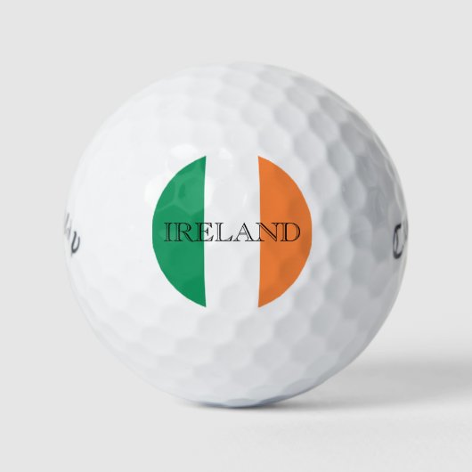 Balles De Golf Drapeau irlandais cwb (Devant)