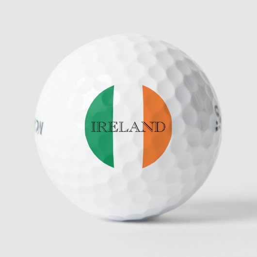 Balles De Golf Drapeau irlandais ssf gbcnt (Recto)