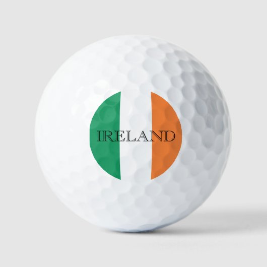 Balles De Golf Drapeau irlandais va gbcnt (Recto)