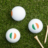 Balles De Golf Drapeau irlandais va gbcnt (Herbe in situ)