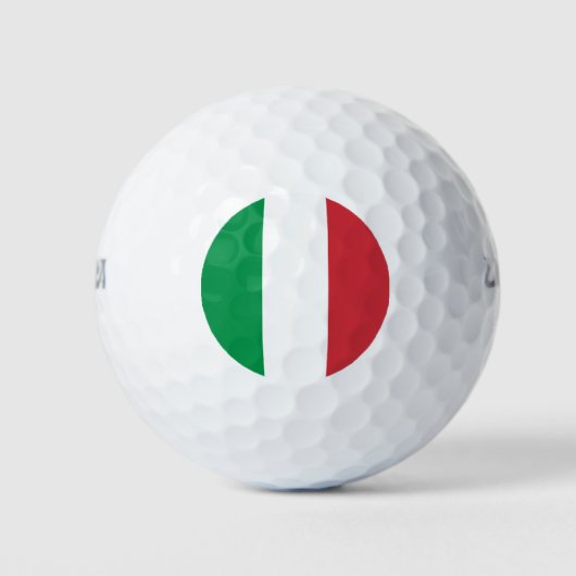 Balles De Golf Drapeau Italie (Devant)
