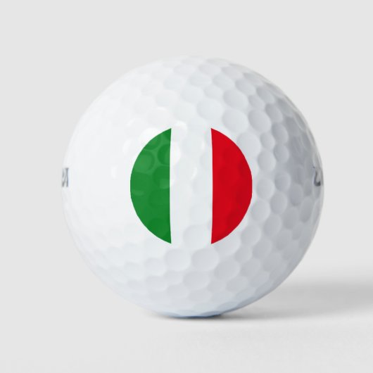 Balles De Golf Drapeau Italie (Devant)