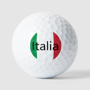Balles De Golf Drapeau Italie Fierté italienne Europe Pays