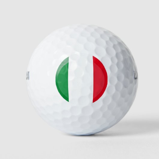 Balles De Golf Drapeau italien (Devant)