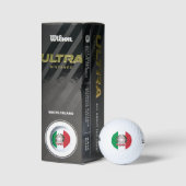 Balles De Golf Drapeau italien, Emblème & Golf Italie / Golf Ball (Emballage)