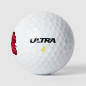 Balles De Golf Drapeau italien en dessous (Logo)