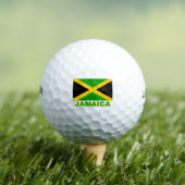 Balles De Golf Drapeau Jamaïque (T-shirt Insitu)