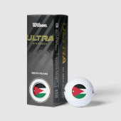 Balles De Golf Drapeau Jordanie (Emballage)