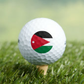 Balles De Golf Drapeau Jordanie (T-shirt Insitu)