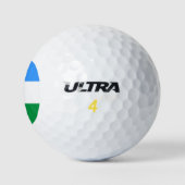 Balles De Golf Drapeau Kabardino Balkaria (Logo)
