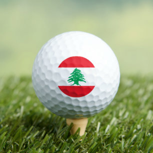 Balles De Golf Drapeau libanais, Drapeau du Liban