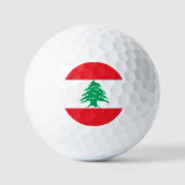 Balles De Golf Drapeau libanais, Drapeau du Liban (Recto)