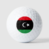 Balles De Golf Drapeau libyen, Drapeau de la Libye (Recto)