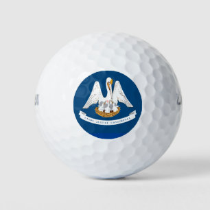 BALLES DE GOLF DRAPEAU LOUISIANA
