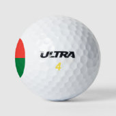 Balles De Golf Drapeau Madagascar (Logo)