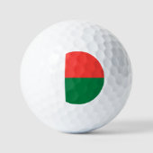 Balles De Golf Drapeau malgache, Drapeau de Madagascar (Recto)