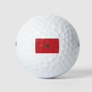 Balles De Golf Drapeau Maroc
