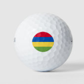 Balles De Golf Drapeau Maurice (Devant)