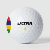 Balles De Golf Drapeau mauricien (Logo)