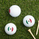 Balles De Golf Drapeau Mexicain (Herbe in situ)