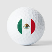 Balles De Golf Drapeau Mexicain (Recto)
