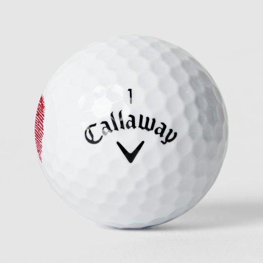 Balles De Golf Drapeau mexicain (Logo)