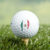 Balles De Golf Drapeau mexicain (T-shirt Insitu)