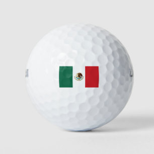 Balles De Golf Drapeau mexicain
