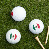 Balles De Golf Drapeau mexicain (Herbe in situ)