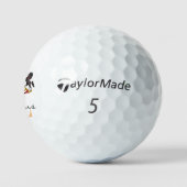 Balles De Golf Drapeau Monogramme Pennsylvanie & Pennsylvanie, Ét (Logo)