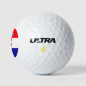 Balles De Golf Drapeau national de Croatie Zastava Hrvatske (Logo)