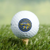BALLES DE GOLF DRAPEAU NEBRASKA (T-shirt Insitu)