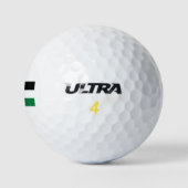 Balles De Golf Drapeau palestinien (Logo)