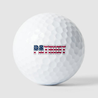 Balles De Golf Drapeau Patriot