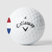 Balles De Golf Drapeau Pays-Bas css gbcnt (Logo)