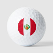Balles De Golf Drapeau péruvien, Drapeau du Pérou (Recto)
