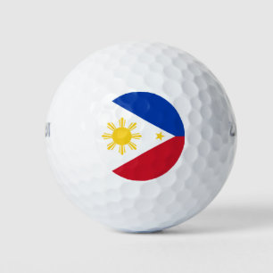 Balles De Golf Drapeau philippin des Philippines