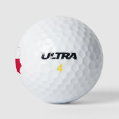 Balles de golf Drapeau Polonais (Logo)
