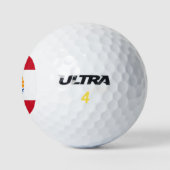 Balles De Golf Drapeau polynésien (Logo)