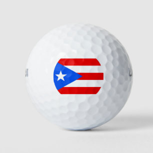 Balles De Golf Drapeau portoricain (Porto Rico)