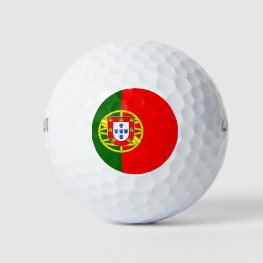 Balles De Golf Drapeau Portugal (Devant)